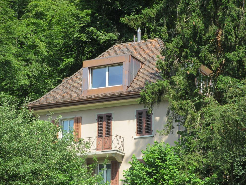 Die neue Fassade.