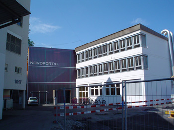 Die neue Eventhalle Nordportal.