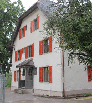 Die neue Fassade.